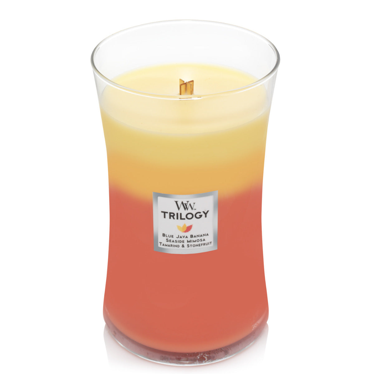 WoodWick Large Trilogy Candle - Tropical Sunrise