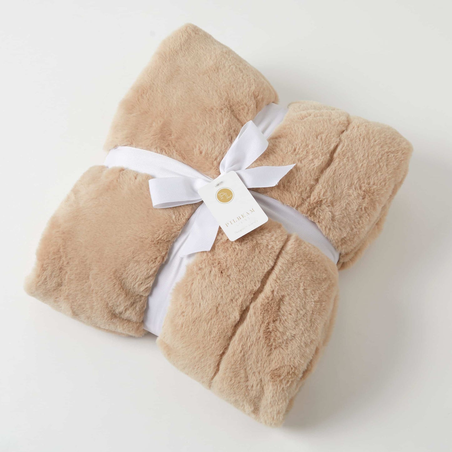 Muse Faux Fur Throw - Caramel