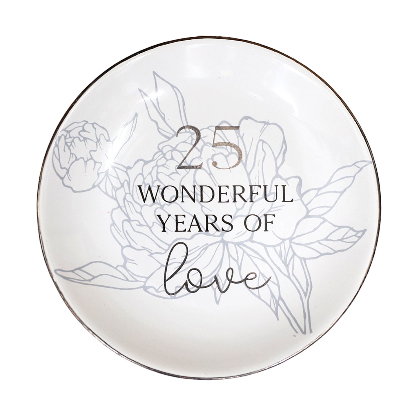 25th Anniversary Trinket Plate