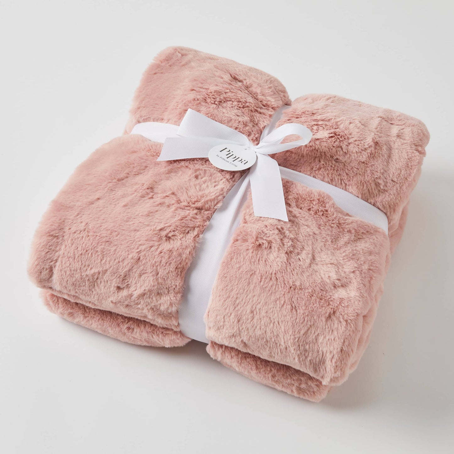 Muse Faux Fur Throw - Pink