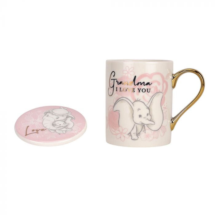 Disney Dumbo - Grandma I Love You Mug & Coaster Set