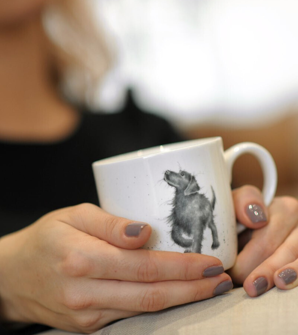 Wrendale Designs - 'Walkies' Mug (Dog)