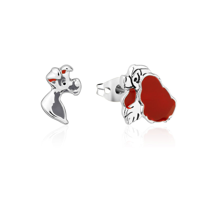 Disney Lady & The Tramp: Silver Earrings