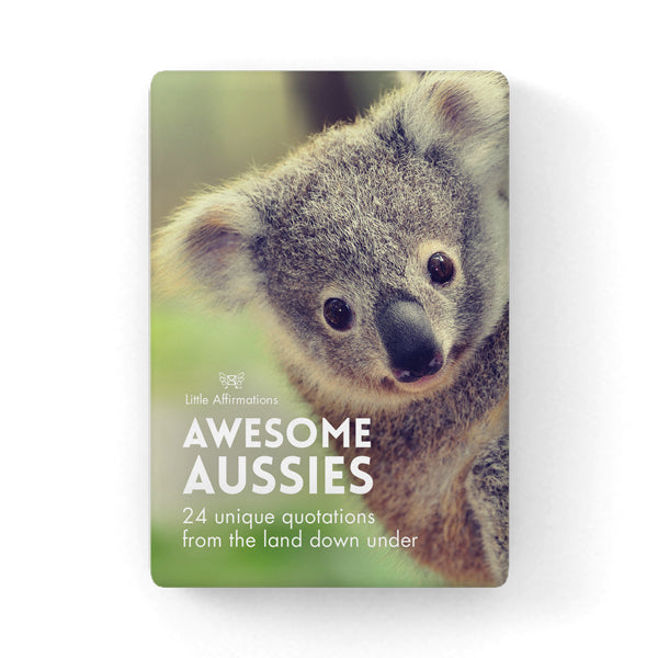 Little Affirmations Cards - Awesome Aussies