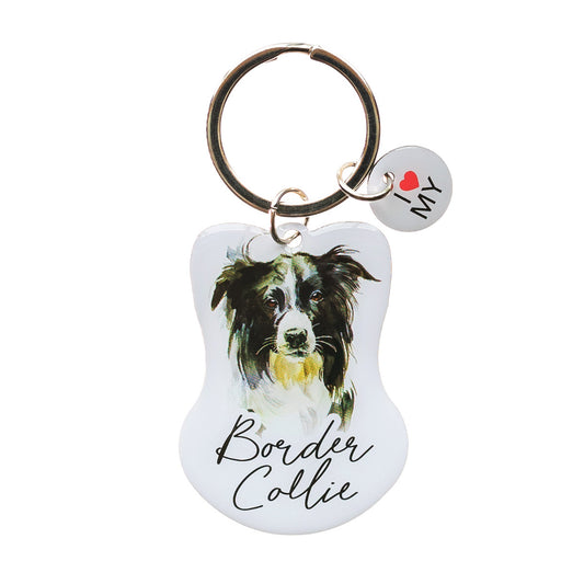 Pet Keyring - Border Collie