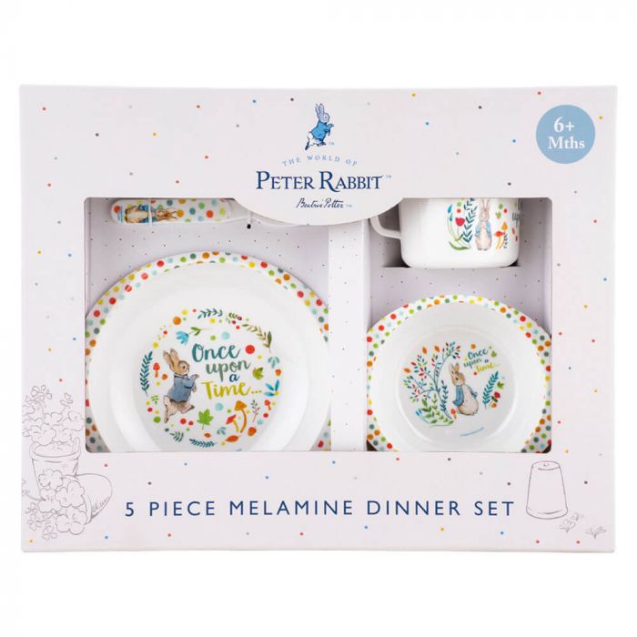 Classic Peter Rabbit - 5 Piece Dinner Set