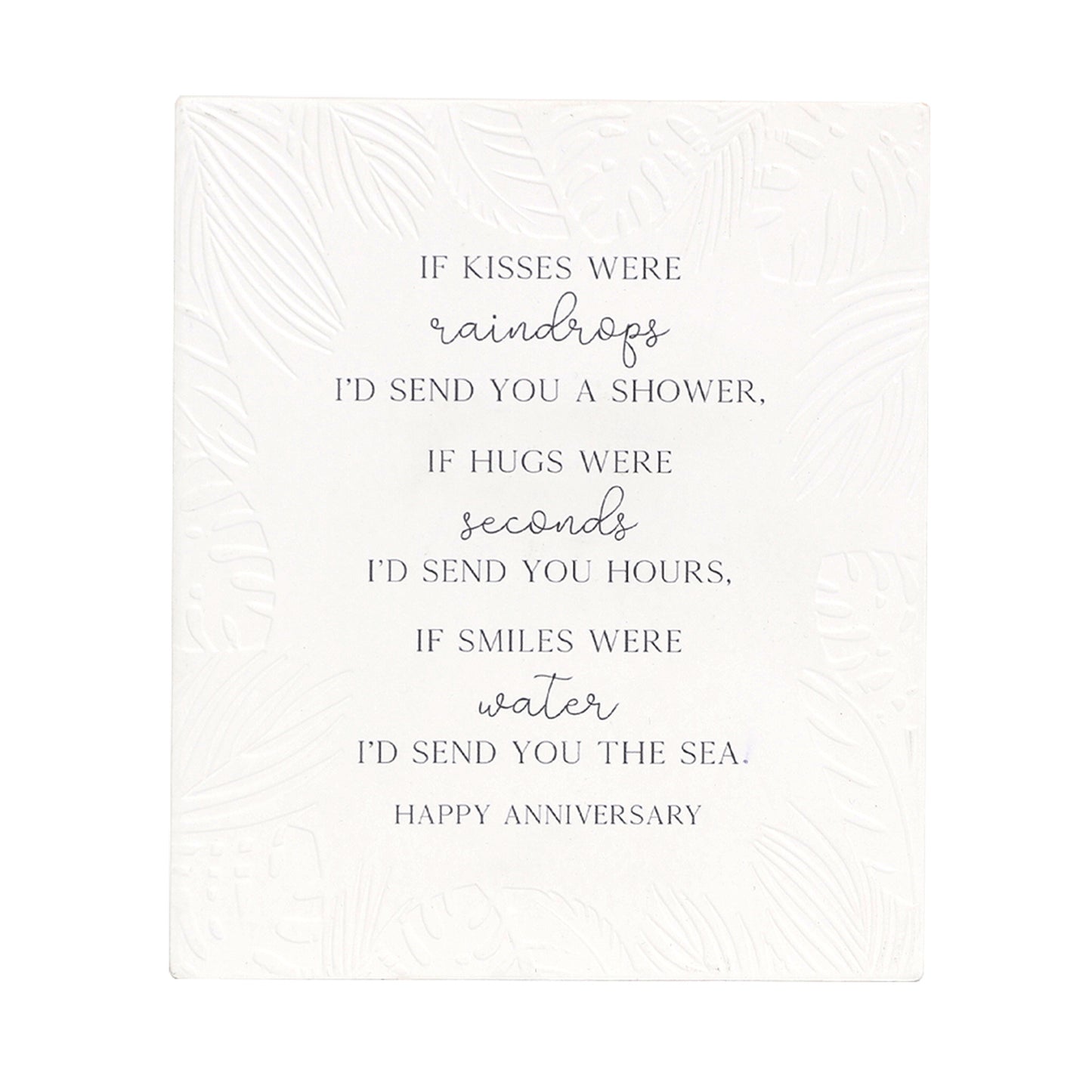 Anniversary Kisses Verse