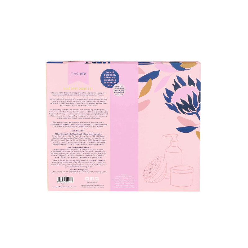 Bath Body Scrub Set