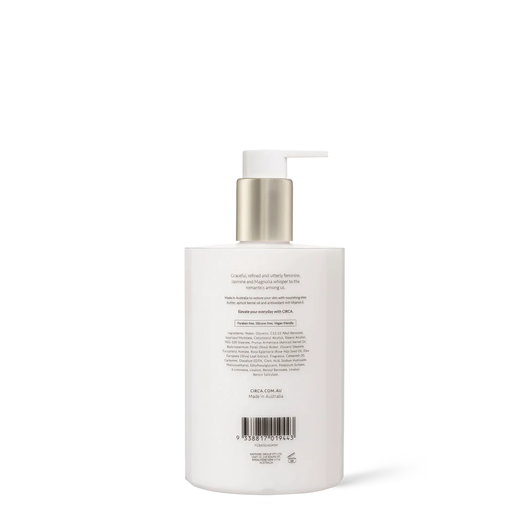 CIRCA Hand Lotion 450mL - Jasmine & Magnolia