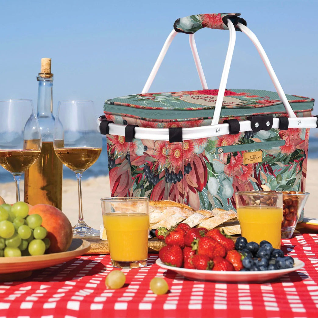 Picnic Basket - Good Friends, Good Wine, Good Times