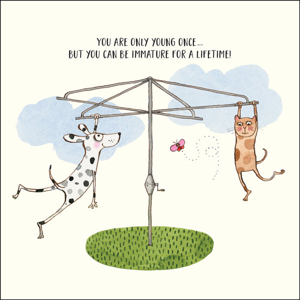 Twigseeds Card - Birthday Clothes Line