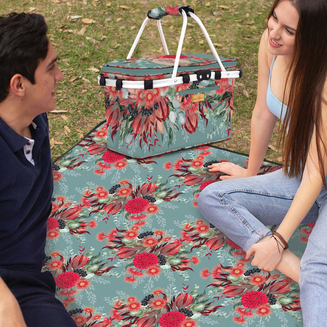 Picnic Basket - Good Friends, Good Wine, Good Times