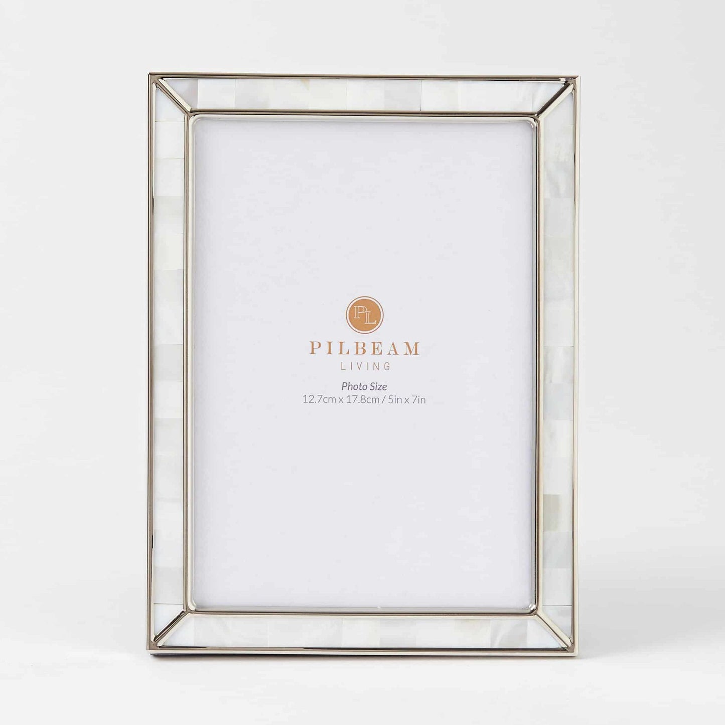 Perla Silver 5 x 7" Photo Frame