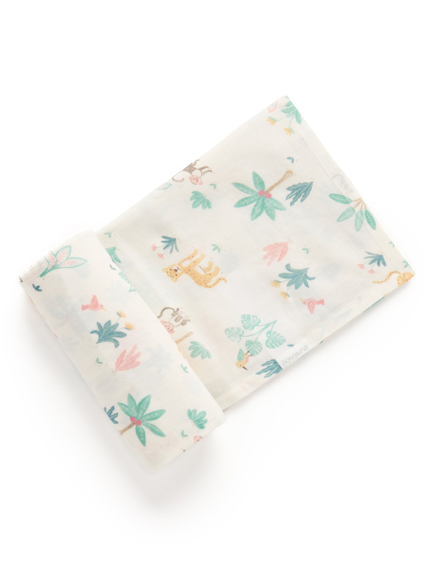Jungle Dream Printed Muslin Wrap