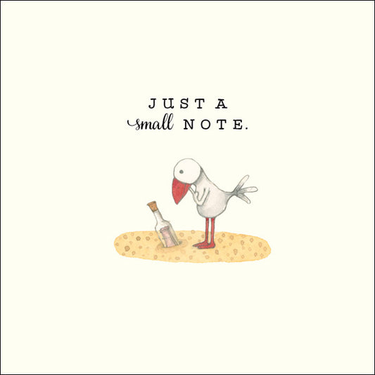 Twigseeds Card - Just a Small Note