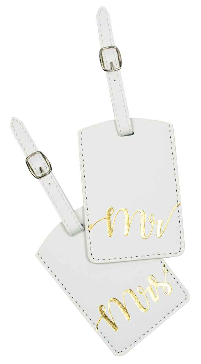 Mr & Mrs Luggage Tags