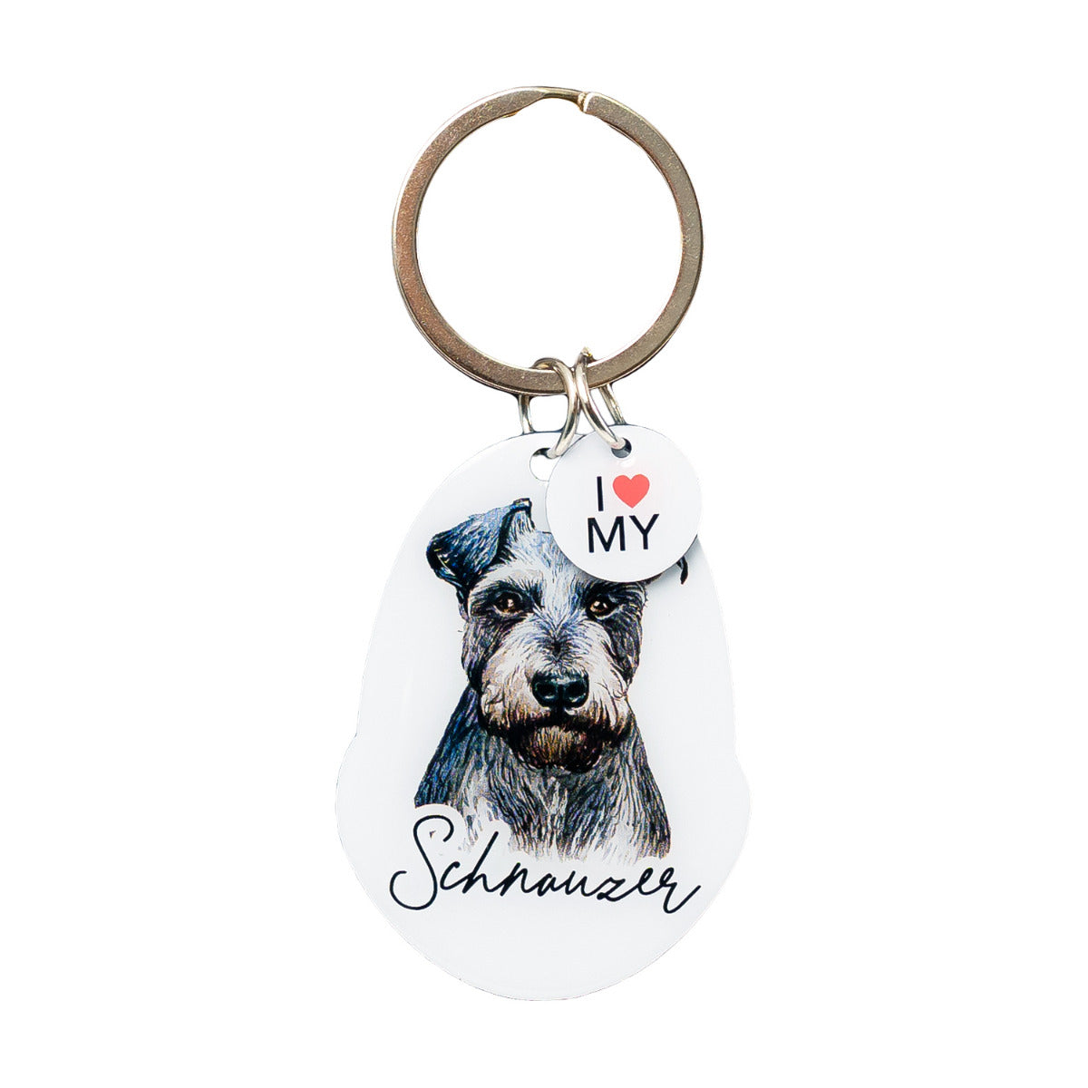 Pet Keyring - Schnauzer