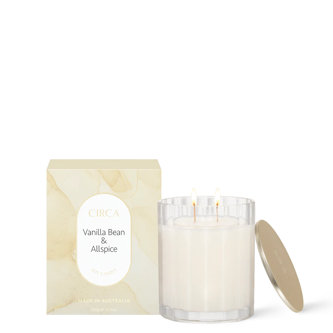 CIRCA Soy Candle 350g - Vanilla Bean & Allspice