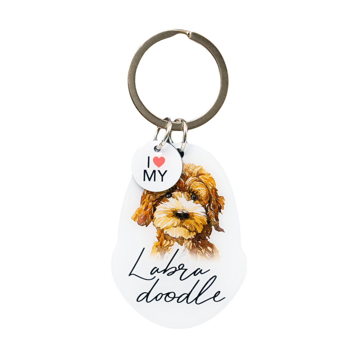 Pet Keyring - Labradoodle