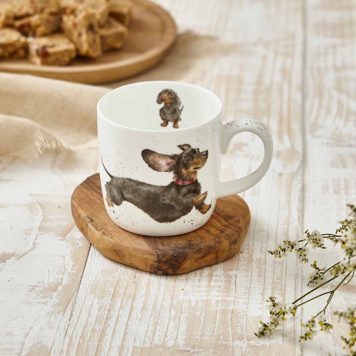 Wrendale Designs - ‘That Friday Feeling’ Mug (Dachshund)