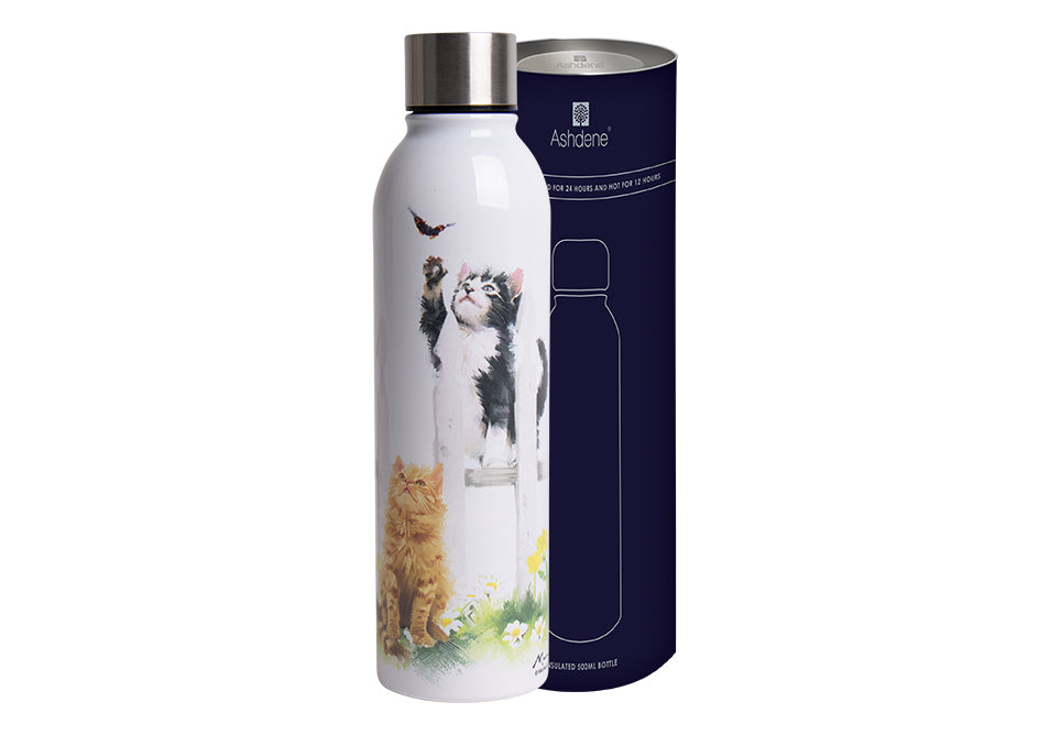 Kitten Adventures - Chasing Butterflies Drink Bottle