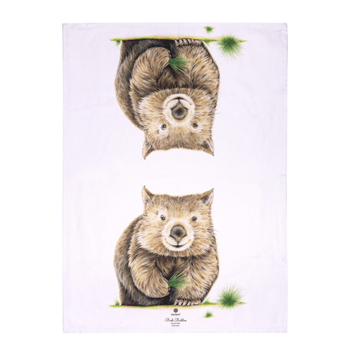 Bush Buddies - Wombat Kitchen Towel