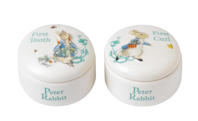 Peter Rabbit First Tooth & Curl Boxes