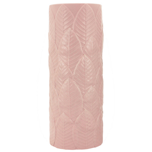 Pink Falling Leaf Vase - Large (40cm)