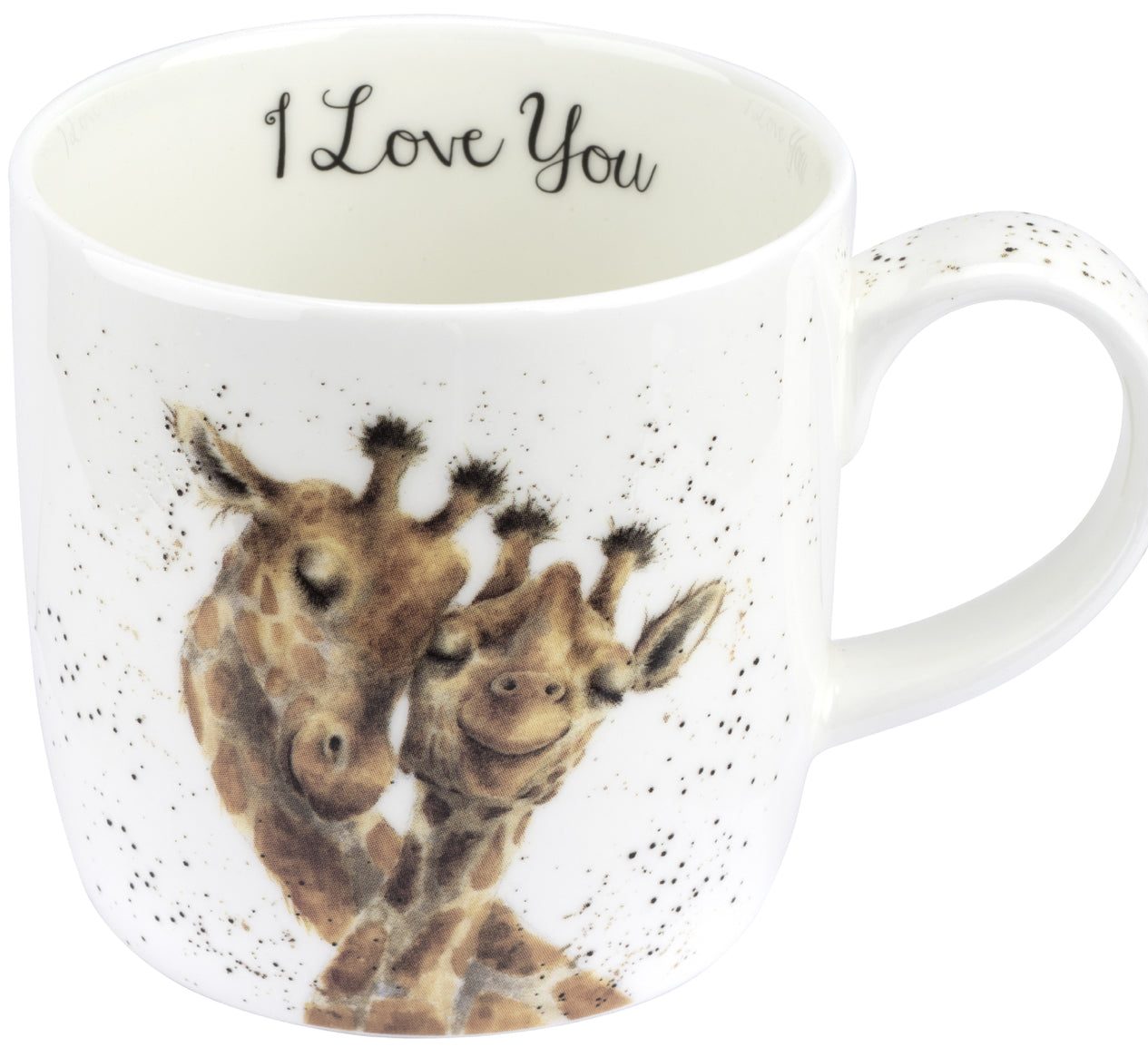 Wrendale Designs - ‘I Love You’ Mug (Giraffes)