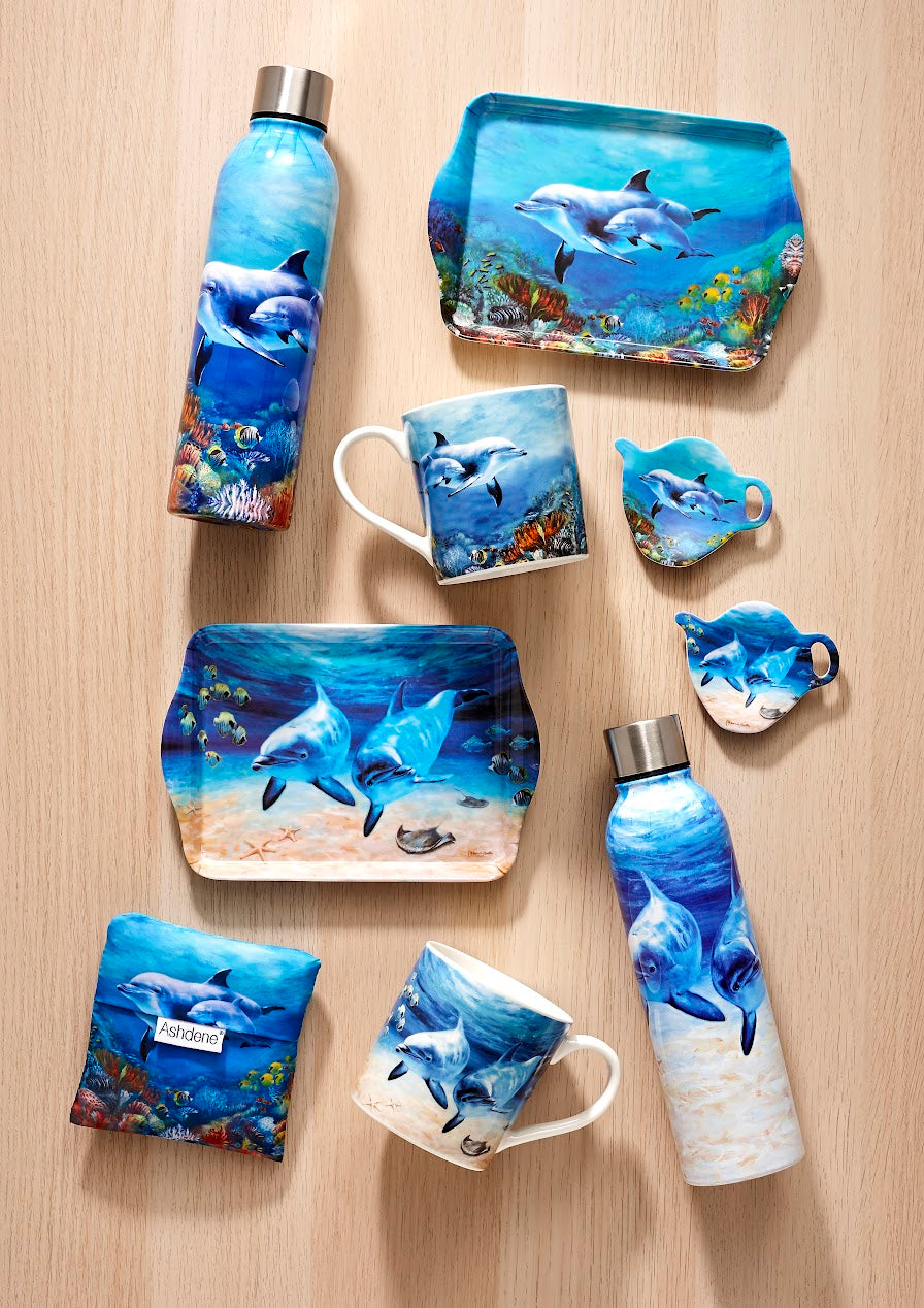 Playful Dolphins - Underwater Buddies 500 Piece Jigsaw Puzzle