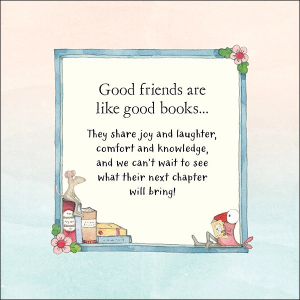 Twigseeds Card - Friendship Good Books