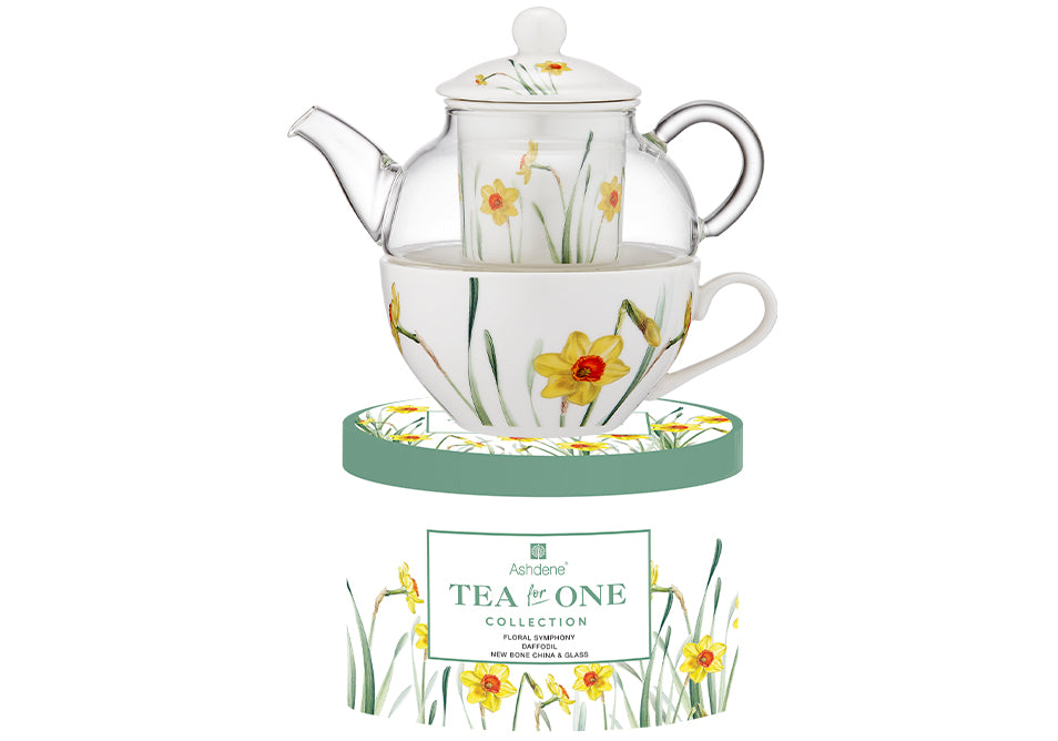 Floral Symphony - Daffodil Tea For One