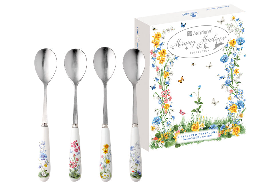 Morning Meadows Teaspoon Set of 4