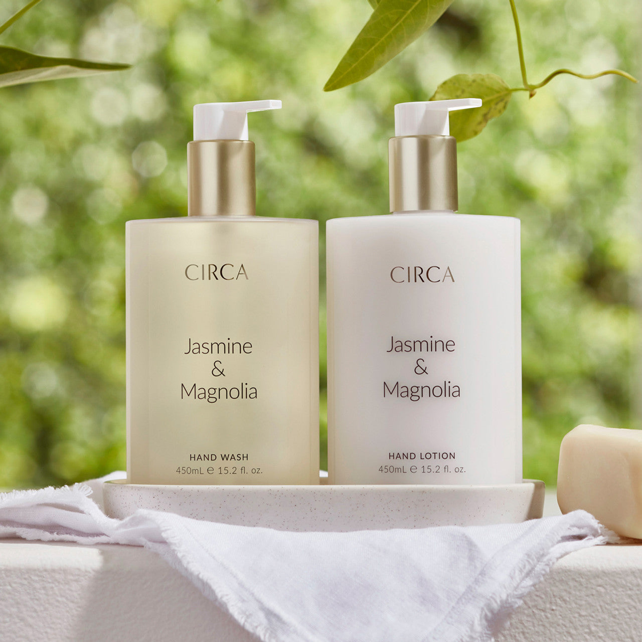 CIRCA Hand Care Duo 900mL - Jasmine & Magnolia