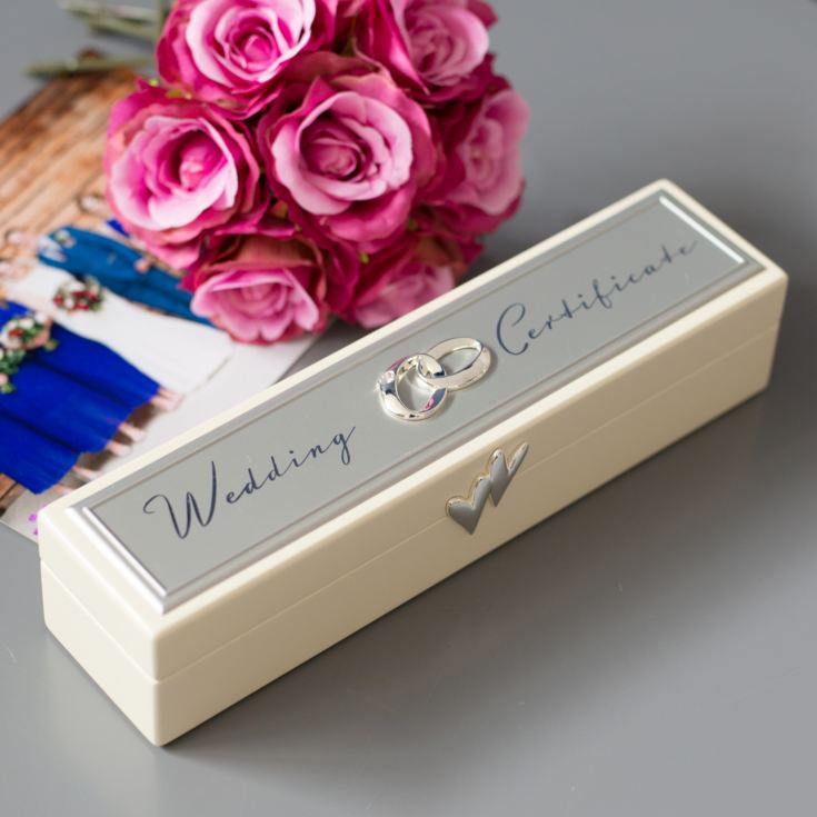 Wedding Certificate Holder