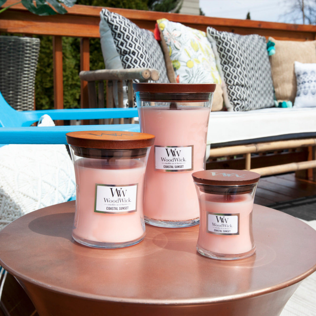 WoodWick Medium Candle - Coastal Sunset