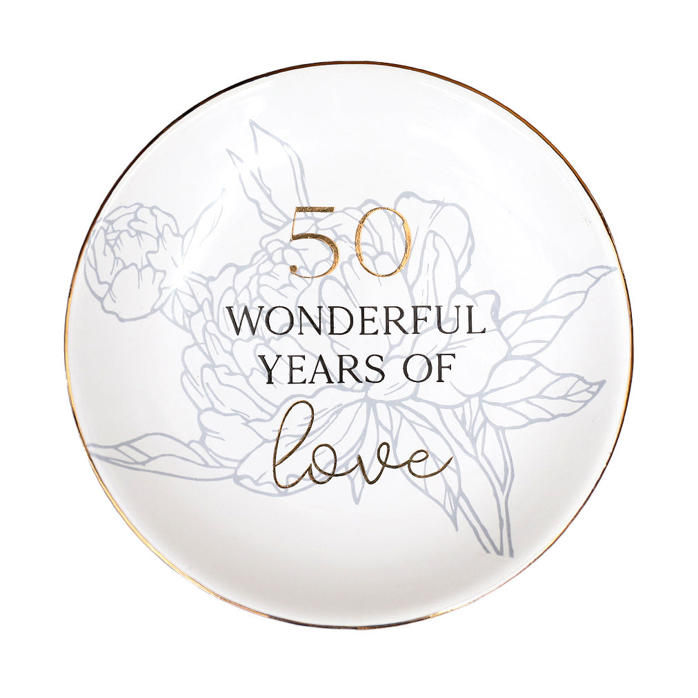 50th Anniversary Trinket Plate