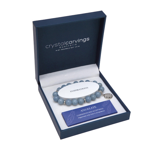 Tree of Life Bracelet - Angelite