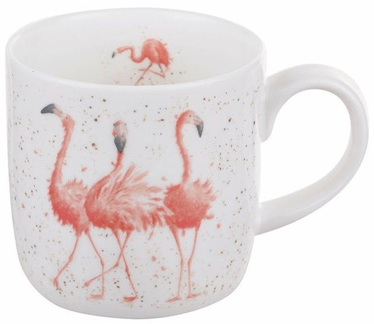 Wrendale Designs - ‘Pink Ladies’ Mug (Flamingos)