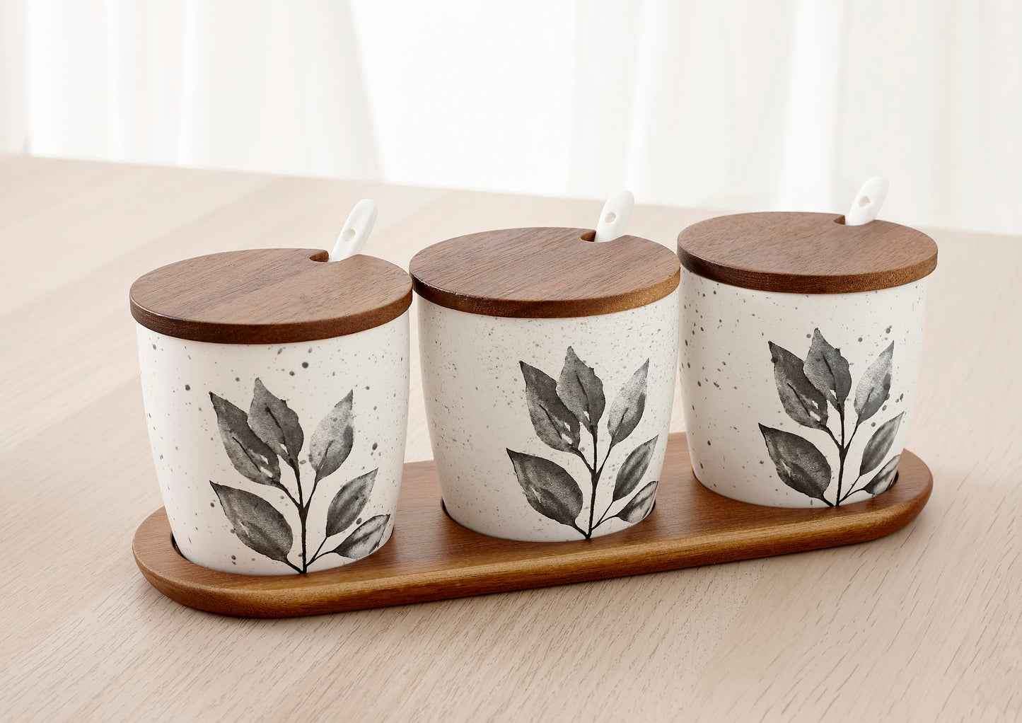 Revive Canister & Spoon Counter Set of 3