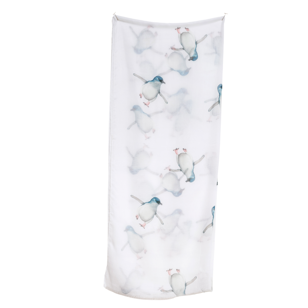 White Penguin Scarf