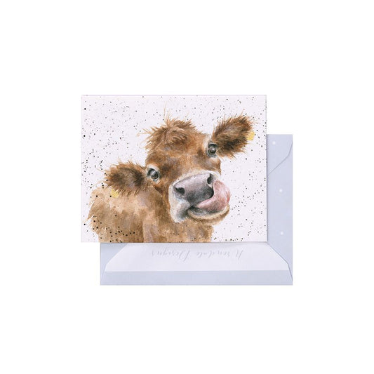 Wrendale Designs Mini Gift Card - Mooooo (Cow)
