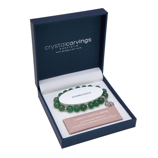 Tree of Life Bracelet - Green Adventurine