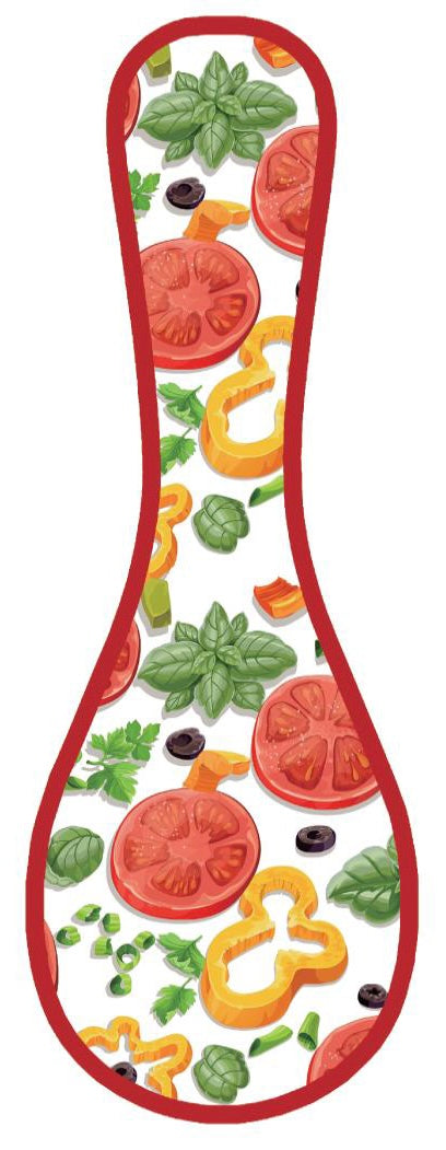 Spoon Rest - Tomatoes (2 Assorted Designs)