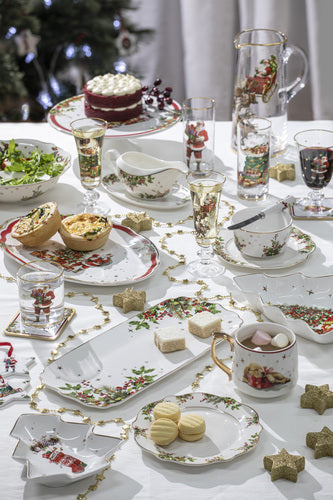 Spirit of Christmas - Footed Cake Stand & Server Set