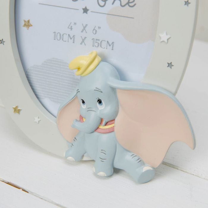 Disney Magical Beginnings - Dumbo Round Resin Photo Frame