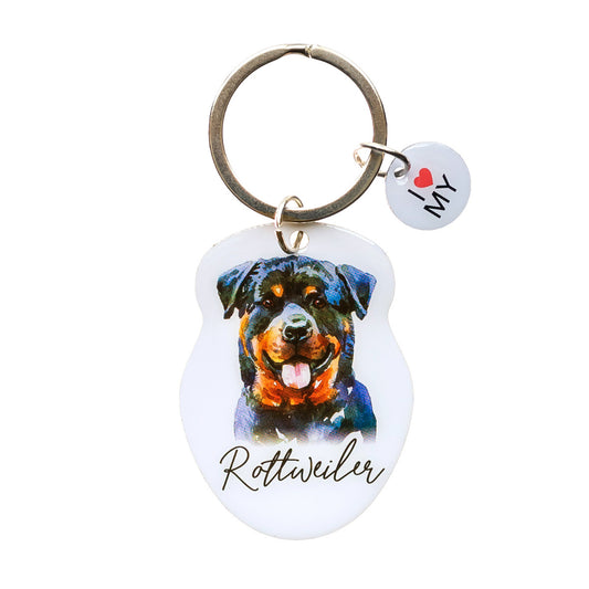 Pet Keyring - Rottweiler