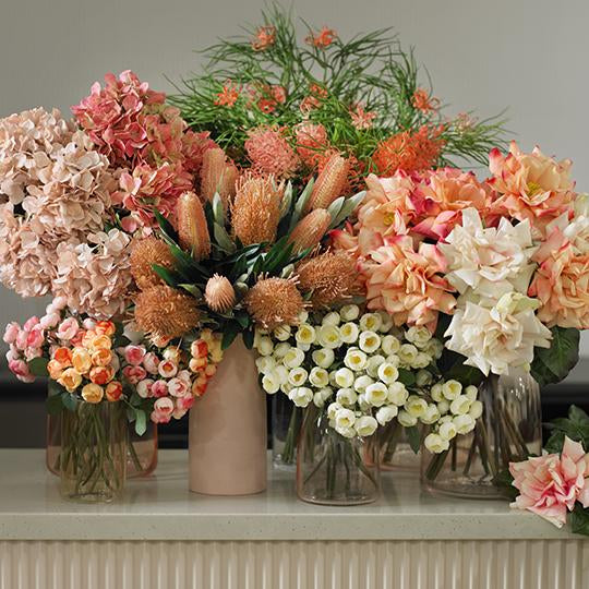 Coastal Banksia - Soft Pink 58cm
