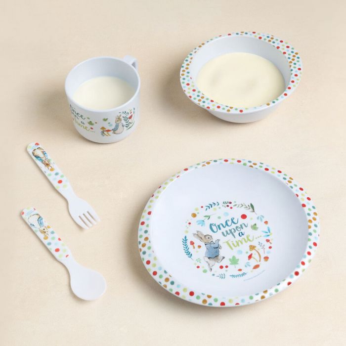 Classic Peter Rabbit - 5 Piece Dinner Set
