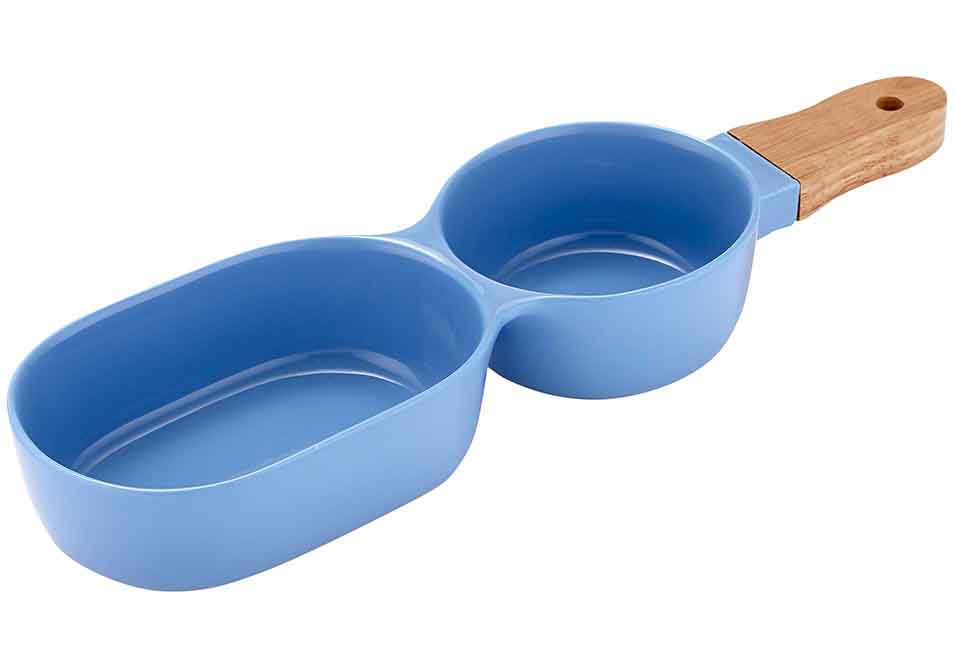Classic 2 Part Ocean Blue Serve Stick